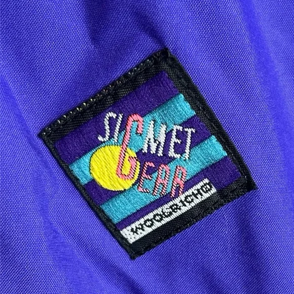 Vintage Woolrich Colorblock Windbreaker Jacket Men’s M 90s Retro Ski Gorpcore - Picture 2 of 5